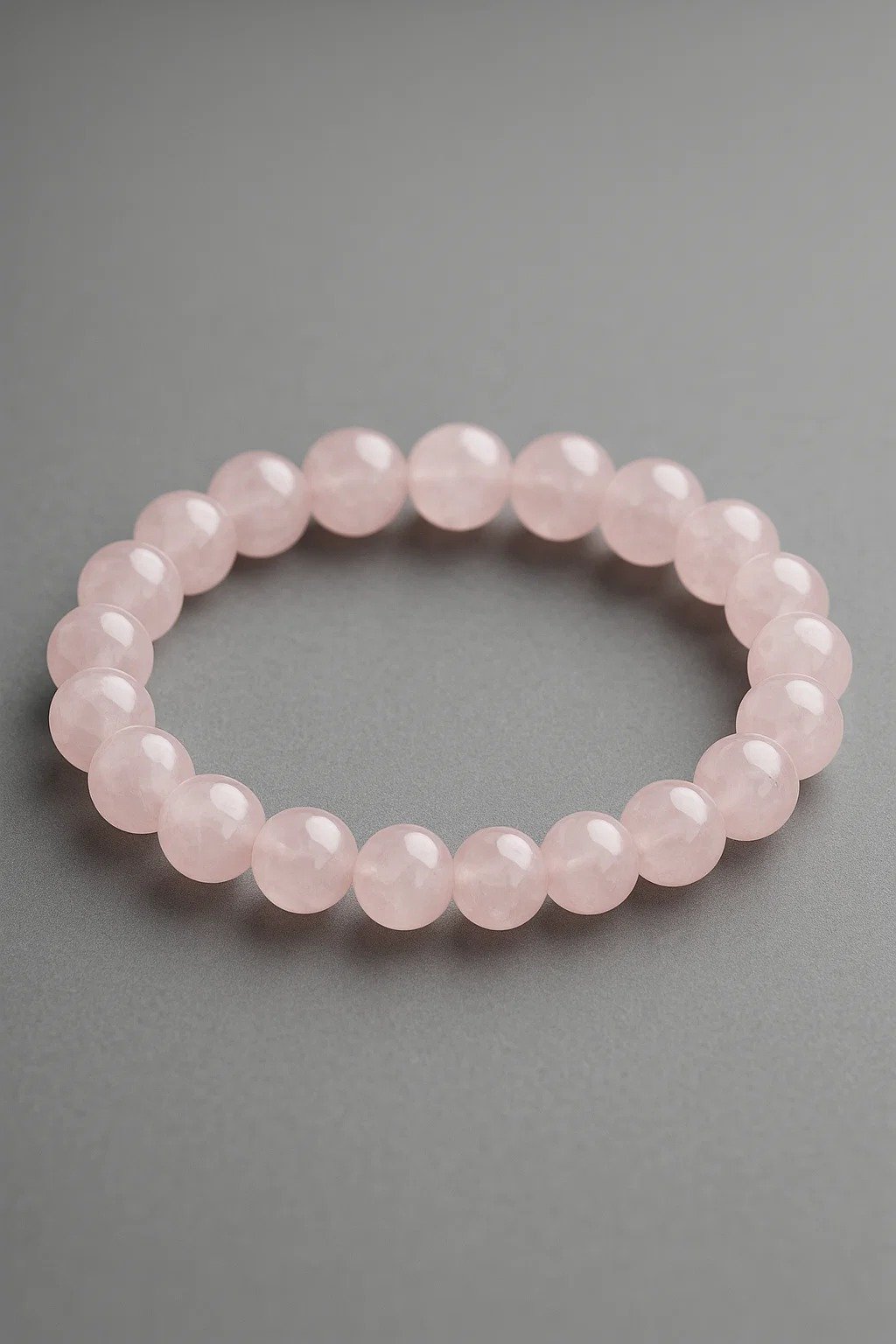 Rose Quartz bracelet (Free Size)